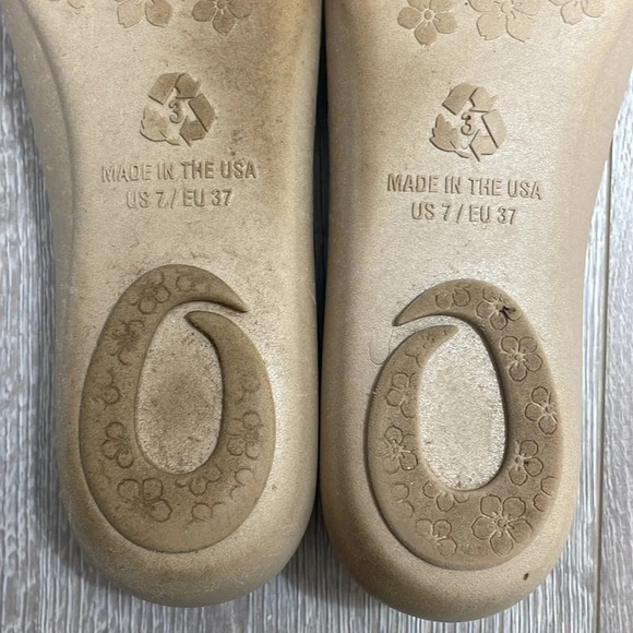 Oka-B Taylor Jelly Ballet Flats Tan 7 - Picture 10 of 15